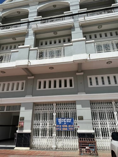 ផ្ទះជួល​ បុរីភ្នំពេញសុខសាន្ត 500$