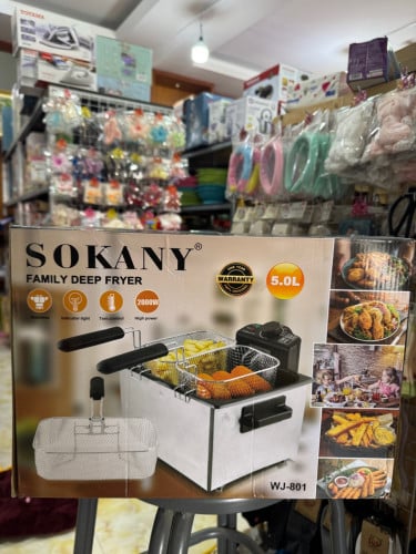 ឆ្នាំងបំពង់​ SOKANY Electric Deep Fryer 5 L