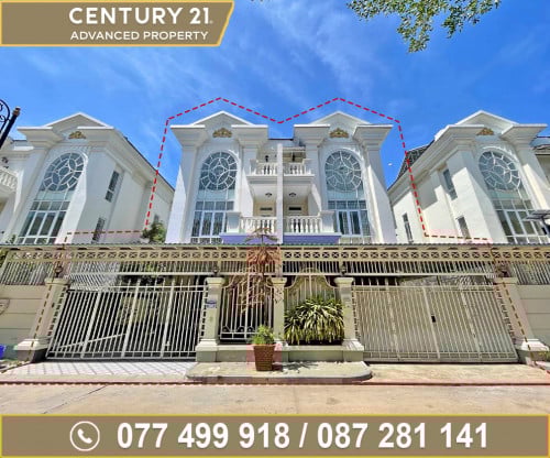  វីឡាភ្លោះ 2ជាប់គ្នា ក្នុងបុរី ឌឹមេគង្គរ៉ូយ៉ាល់ ផ្លូវជាតិលេខ6A ត្រូវការលក់បន្ទាន់ខ្លាំង