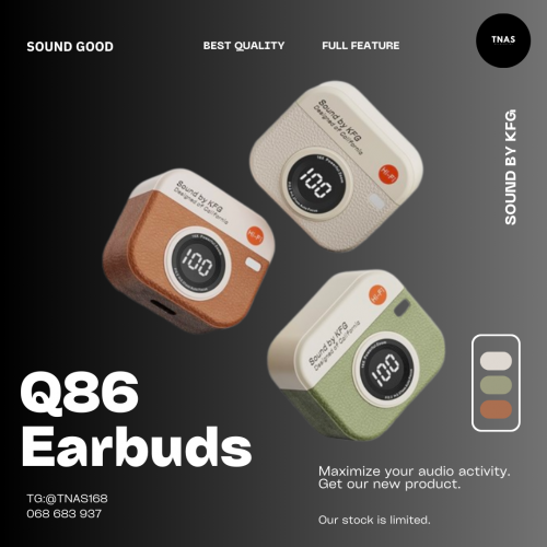 កាសស្ដាប់bluetooth ម៉ូឌែល Q86