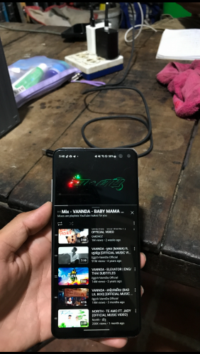 S10+ 128G Korean អូលែត Display  60$