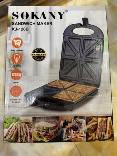 Sokany Sandwich Maker 1200W