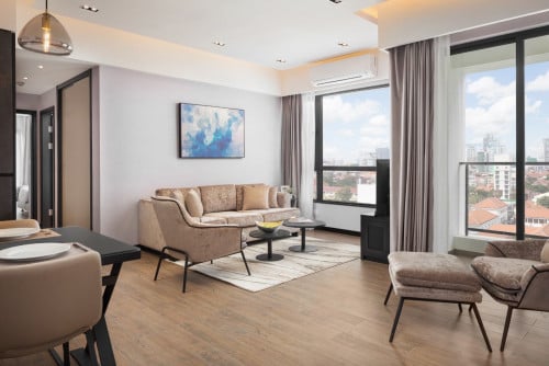 3 Bedroom service apartment for rent