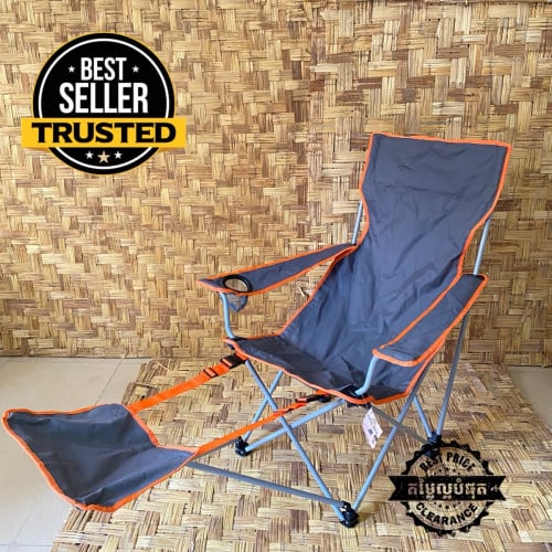 Doite Foot Rest Chair, Steel Grey