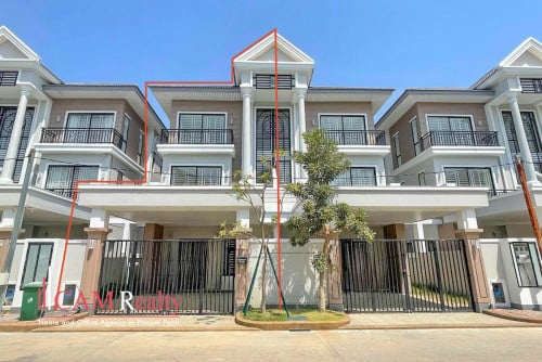 Twin Villa For Sale - 双拼别墅出售| Peng Huoth The Star Mera Garden (街道 - 50M)