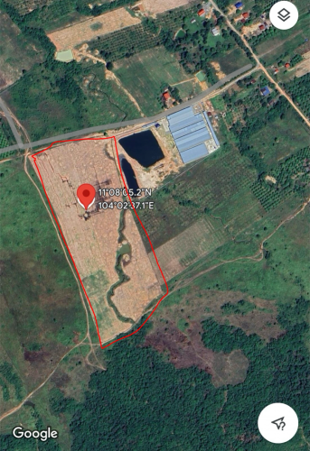 ដីលក់បន្ទាន់/​急售10公顷土地 ប្លង់រឹង