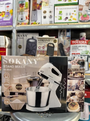 ម៉ាស៊ីនក្រឡុកម្សៅ​ Stand Mixer 2.0L