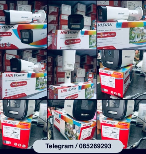 Two way talk mic audio Sarin Hikvision camera