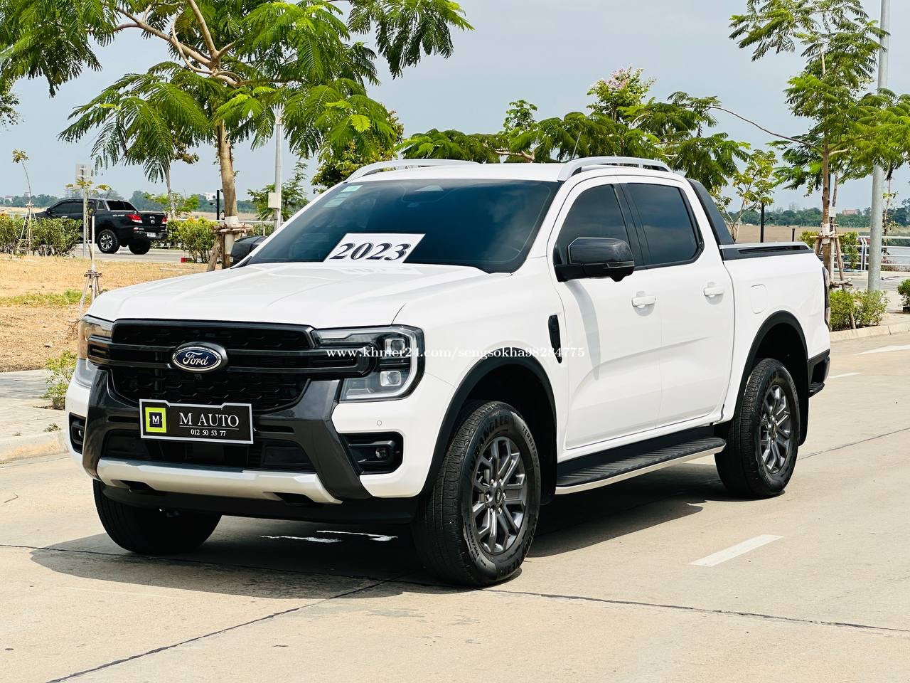 White Ranger 2023 Ford Ranger Wildtrak 2023 price $47900.00 in Phsar Daeum Thkov, Chamkar ...