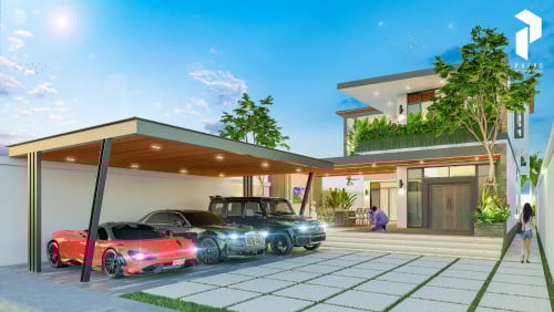 គម្រោង  :  ផ្ទះលំហែកាយឯកជន