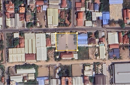 ដីអាជីវកម្មជួលលើផ្លូវធំ - Commercial Land For Rent On Main Road