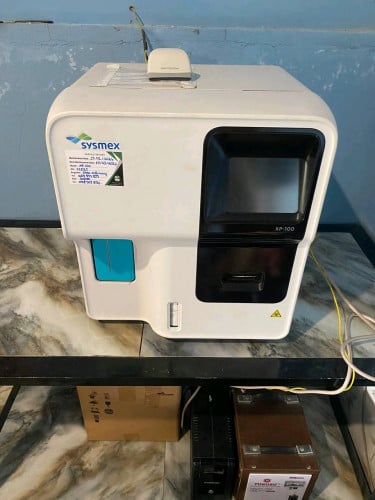 ម៉ាស៊ីនពិនិត្យឈាម Sysmex XP100 Hemogram machine 6,000$ ចចារ