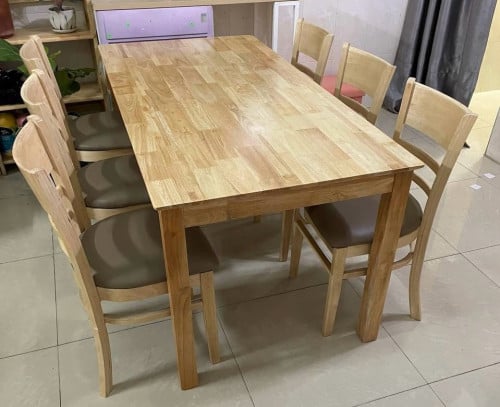Beautiful Dining Set  by rubber woods