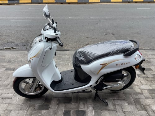 Honda Scoopy Prestige 2025 ប្រើសោរក្រុមហ៊ុនថ្មីកេះ