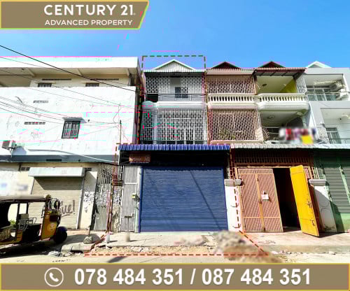 🏠ផ្ទះល្វែង (ខាង) ជិតសារមន្ទីរទួលស្លែង និងសកលវិទ្យាល័យប៊ែលធី ត្រូវការលក់បន្ទាន់ខ្លាំង