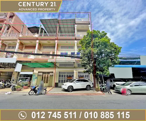 🏠ផ្ទះ2ល្វែង មានឃ្លាំងខាងក្រោយ សម្រាប់ជួល ជិតស្តុបកោសដូង និង​បុរីកាំងម៉េង