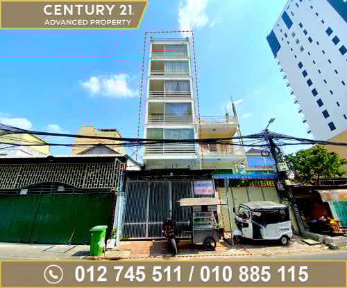 🏠អគារ (6 ជាន់) សម្រាប់ជួល​ ជិតផ្សារទំនើបស៊ីធីម៉ល​ ខណ្ឌ​7មករា