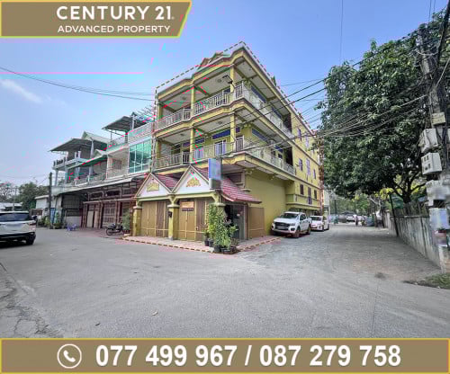 🏡ផ្ទះ2ល្វែង (កែង) នៅជិតផ្សារតាំងកសាងថ្មី និង​ ផ្លូវធំ105K ត្រូវការលក់បន្ទាន់ខ្លាំង
