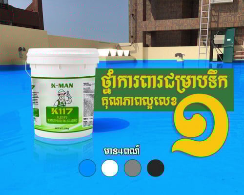 ថ្នាំលាបការពារជម្រាប់ទឹក K117