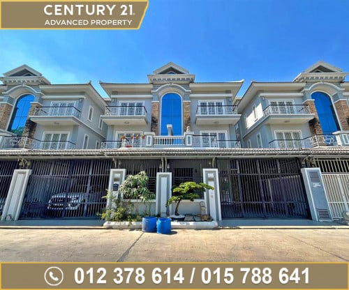 វីឡាភ្លោះ (Twin) ក្នុងបុរី វិមានភ្នំពេញ ​598 ផ្លូវឯកឧត្តម ជាសុផារ៉ា ត្រូវការលក់បន្ទាន់ខ្លាំង