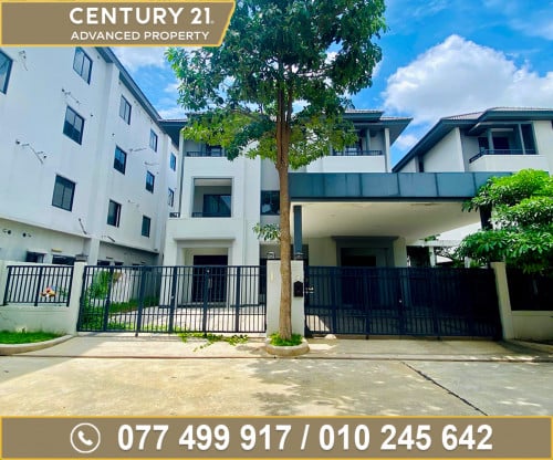 🏘 វីឡាភ្លោះ (Twin Villa) នៅក្នុងបុរី ជីបម៉ុង60ម ខណ្ឌដង្កោ ត្រូវការលក់បន្ទាន់ខ្លាំង