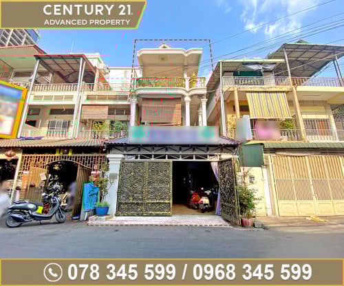 🏠ផ្ទះល្វែង ជិតផ្សារដេប៉ូ ខណ្ឌទួលគោក ត្រូវការលក់បន្ទាន់ខ្លាំង