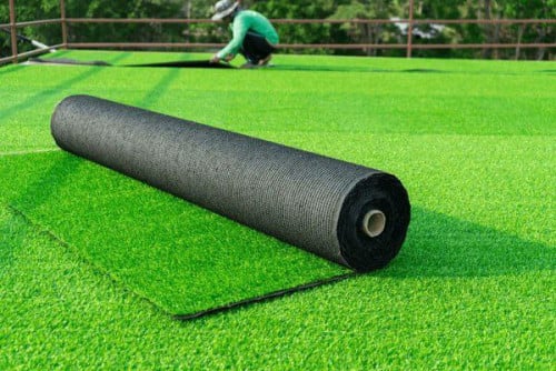 Artificial grass : ជាប្រវែងស្មៅសិប្បនិម្មិត