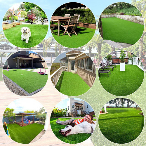 Artificial grass : ជាប្រវែងស្មៅសិប្បនិម្មិត