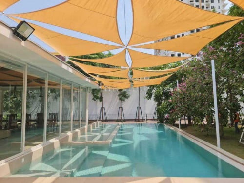 Sun shade sail: