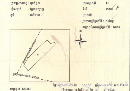 FS-5133 | ដីលក់ ស្ថិតនៅលើគម្រោងផ្លូវរដ្ឋ៣០ម៉ែត្រ» ទំហំ ៖ 15,184 m²