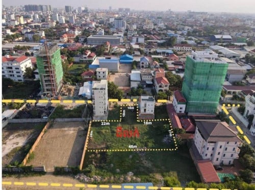 📌 FS-5154 – ដីលក់ក្នុងក្រុង | East of Hanoi Blvd, Phnom Penh Thmey