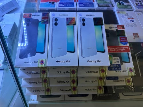 Galaxy A06(4G+4G/128GB)ថ្មីប្រអប់ធានា1ឆ្នាំតម្លៃពិសេសជូន