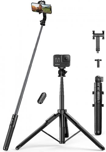 UGREEN 15062 Selfie Stick Tripod with Bluetooth Remote