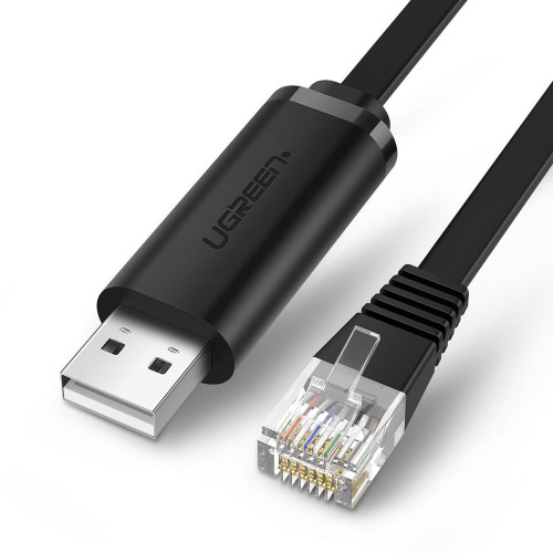 Ugreen Console Cable USB-Ethernet RJ45 1.5M Model : CM204