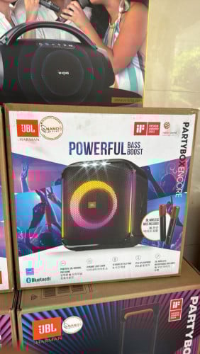 Party box encore + mic 🎤