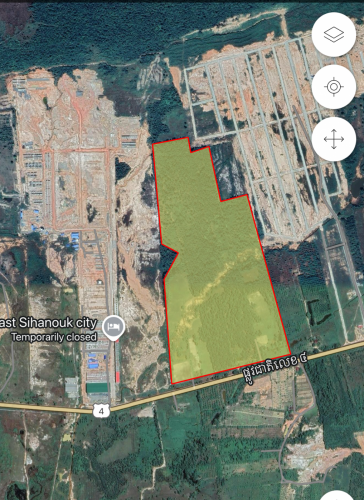 🔮 FS-5084 | ដីលក់ជាប់ផ្លូវជាតិលេខ 4 – ព្រះសីហនុ🚜 Prime Land for Sale –NR 4, Sihanoukville