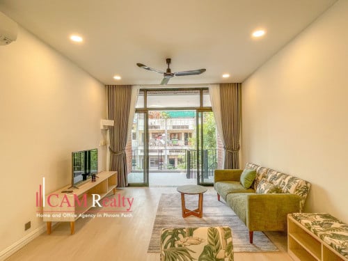 2nd Floor 1 Bedroom Renovated Apartment For Rent in BKK1