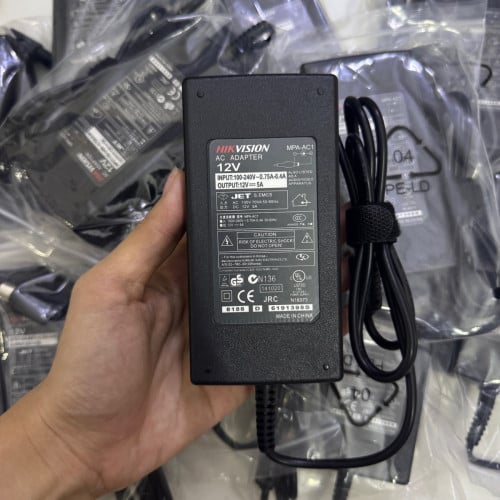 Adapter DVR Hikvision 12V 5A 60W 4Pin