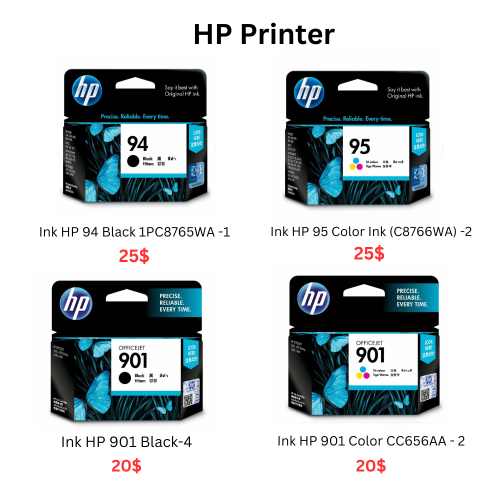HP Ink for printer