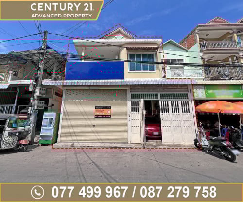 🏘 ផ្ទះ2ល្វែង នៅជិតផ្សារតាំងកសាងថ្មី លើផ្លូវធំ105K ត្រូវការលក់បន្ទាន់ខ្លាំង