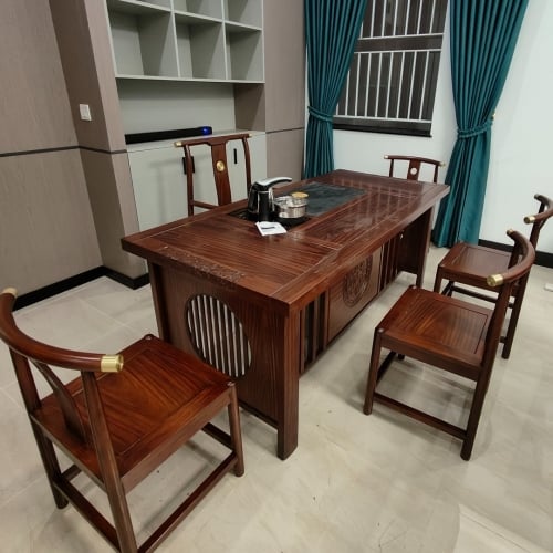 តុតែ(តុ1​កៅអី5) 180*80*75cm tea table