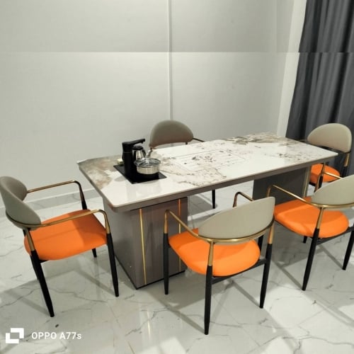 តុតែ(តុ1+កៅអី5) 180*80*76cm HF tea table