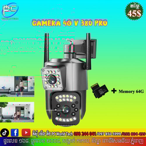 Camera 4G V360 Pro