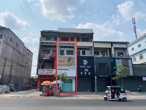 ផ្ទះអាជីកម្មលក់E0,E1,E2 (ផ្សារដេីមគរ)