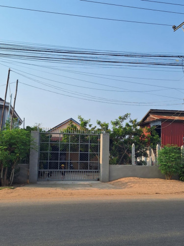 នៅសង្កាត់ព្រែកថ្មី ច្បាអំពៅ ដី 10*60ម (ក្នុងប្លង់ 10*52.5ម)