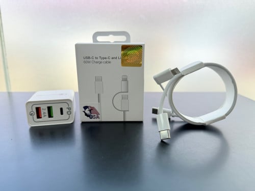 ឈុតសាក 4in1 for 15pro &14pro Lighting & Type C