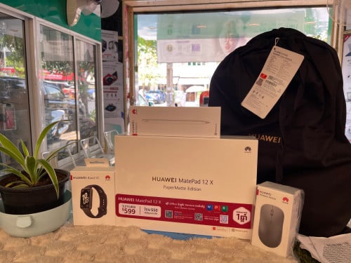 Huawei Mate Pad 12X WiFi only 12G/256GB ថ្មីប្រអប់ធានា12ខែតម្លៃពិសេសជូន