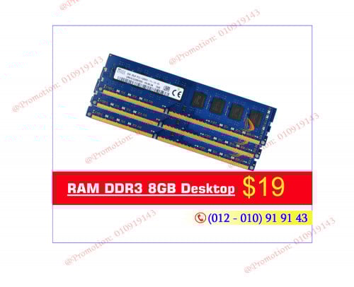 Special Promotion!!  Original RAM DDR3 8GB Desktop