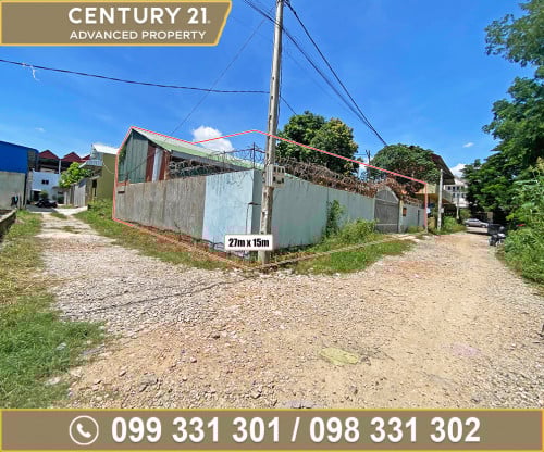 🏘 ដីមានផ្ទះ (កែង) នៅសង្កាត់ព្រែកប្រា ខណ្ឌច្បារអំពៅ ត្រូវការលក់បន្ទាន់ខ្លាំង