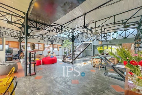 Industrial Open-Plan Apartment For Sale –📍Wat Phnom, Phnom Penh